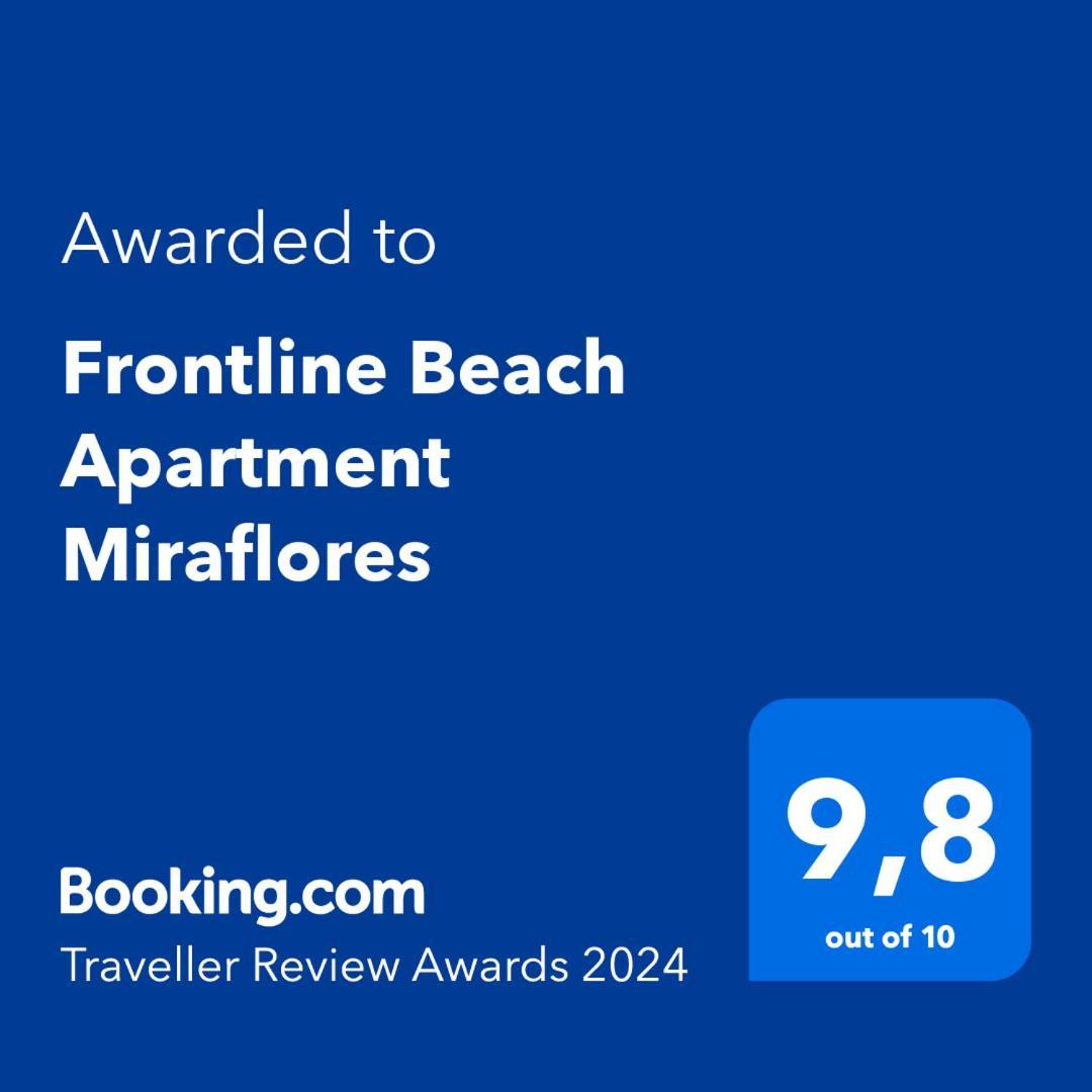 Frontline Beach Apartment Miraflores Sitio de Calahonda ภายนอก รูปภาพ